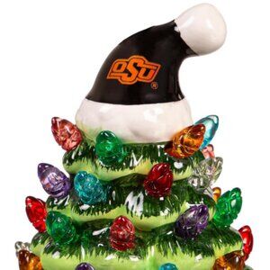 4" Mini LED Tabletop Christmas Tree, Oklahoma State University